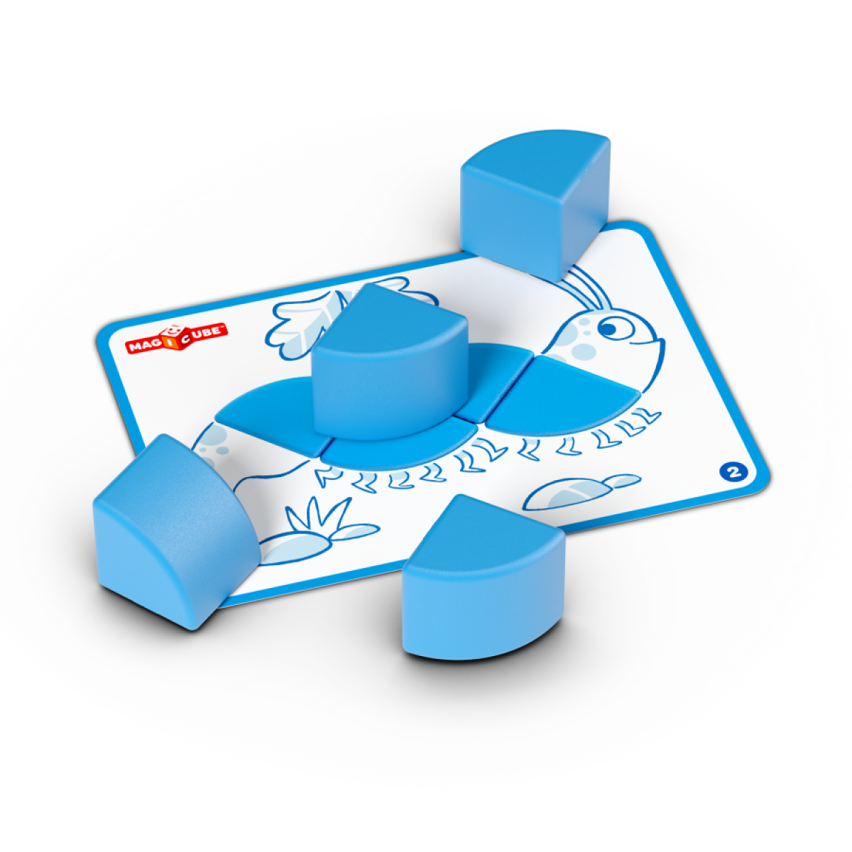 Geomag Magicube Blocks & Cards 16 dílků (obrázek 6)
