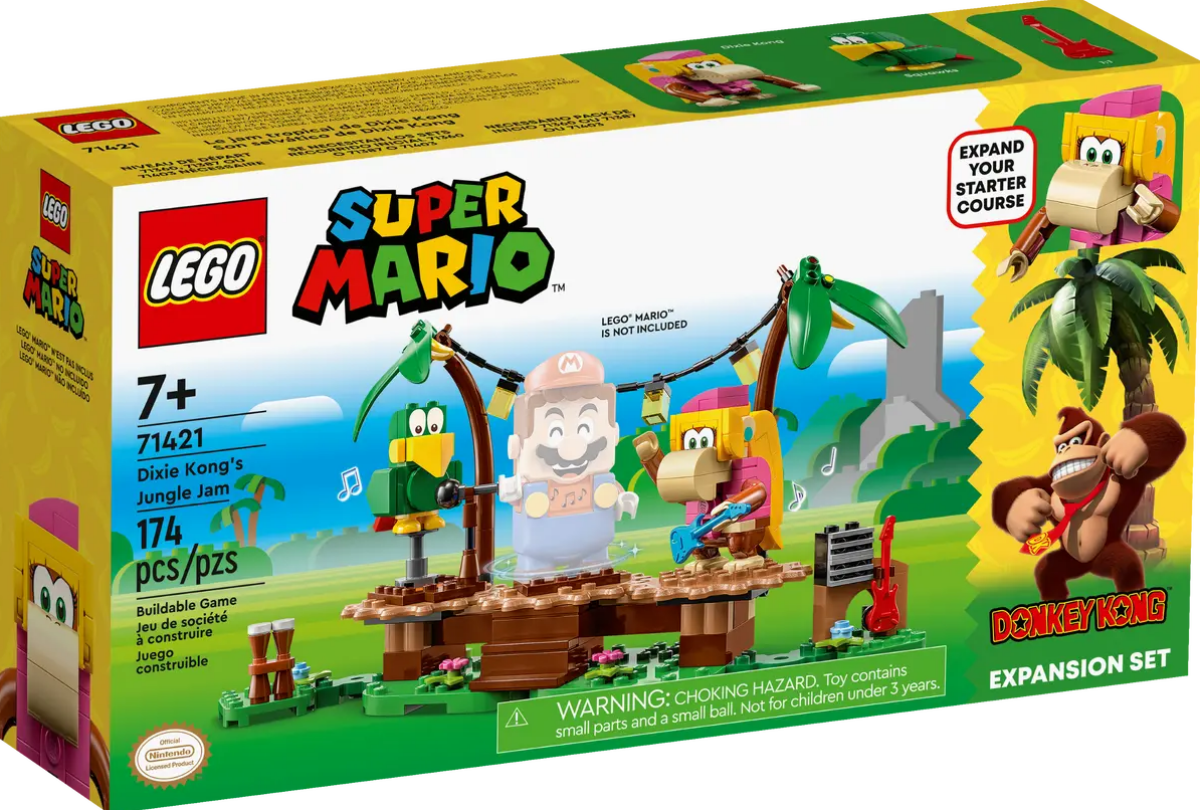 Dixie Kong a koncert v džungli – rozšiřující set - LEGO SUPER MARIO (71421)