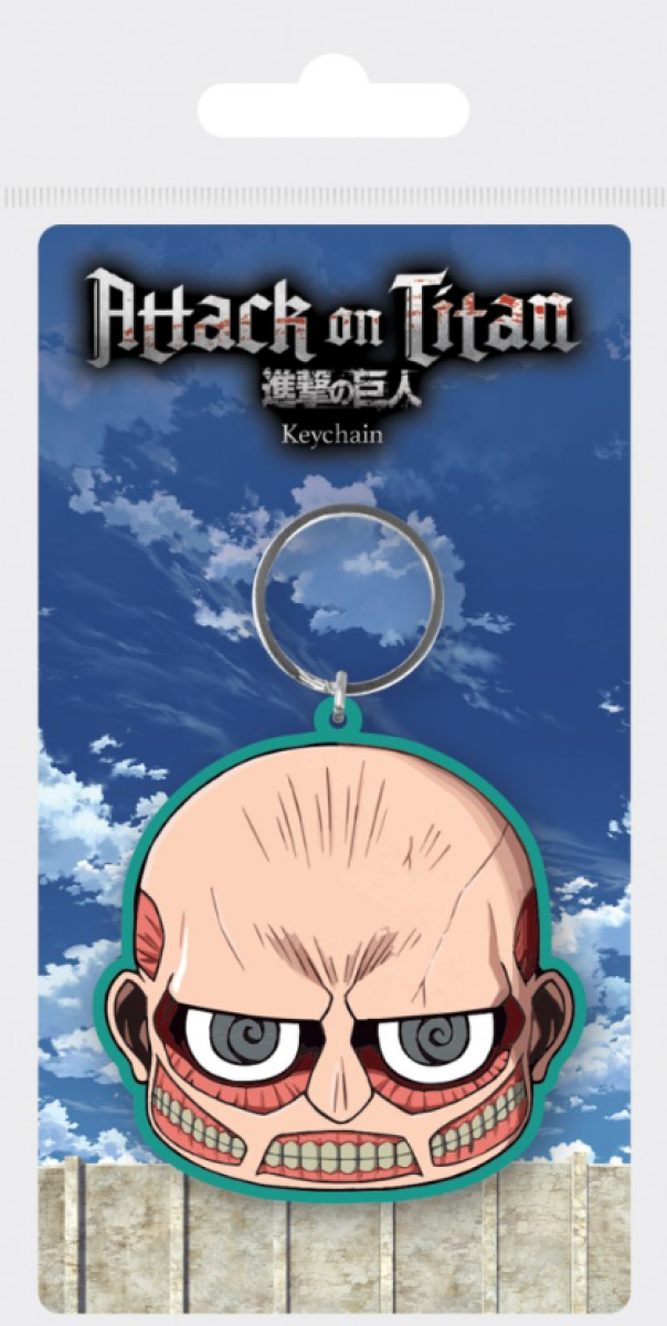Attack on Titan gumová klíčenka – Kolosální Titán