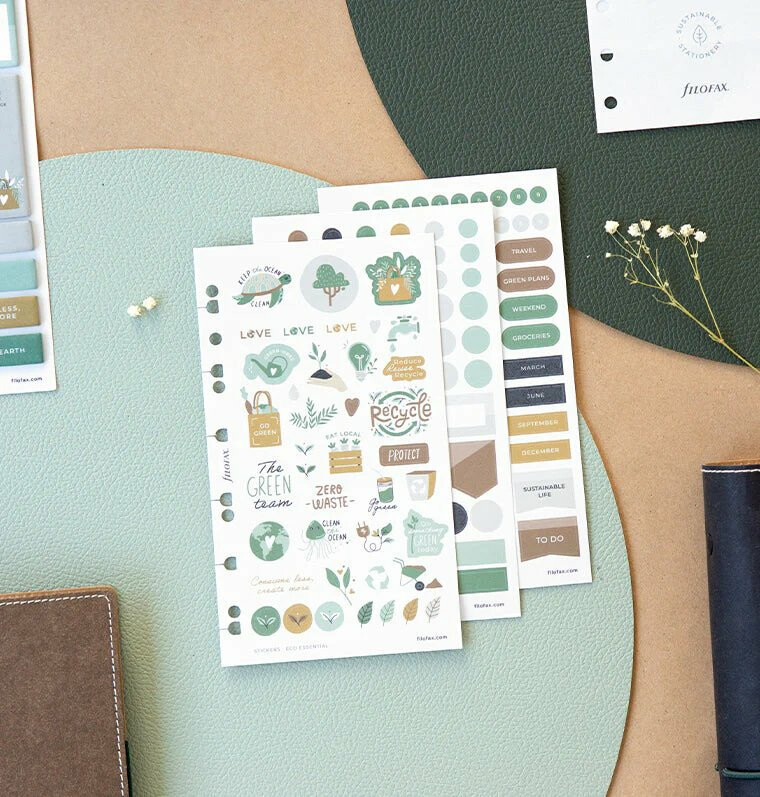 Samolepky Filofax – Eco Essential (multi-fit)