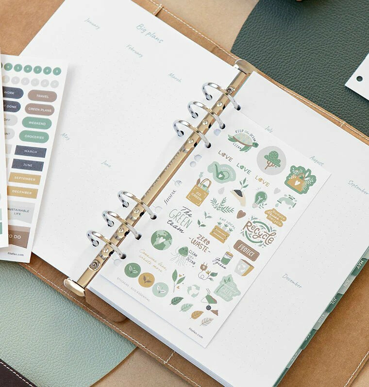 Samolepky Filofax – Eco Essential (multi-fit)