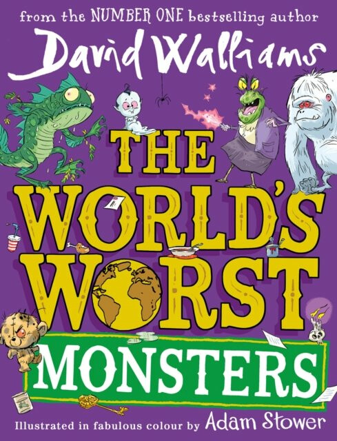 Kniha World's Worst Monsters