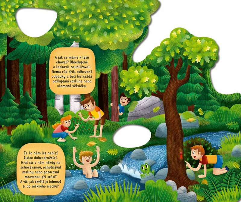 V lese - Magda Garguláková (obrázek 4)