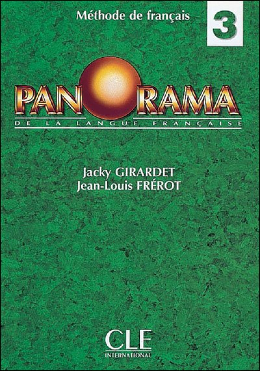 Kniha Panorama 3 livre de l´éleve