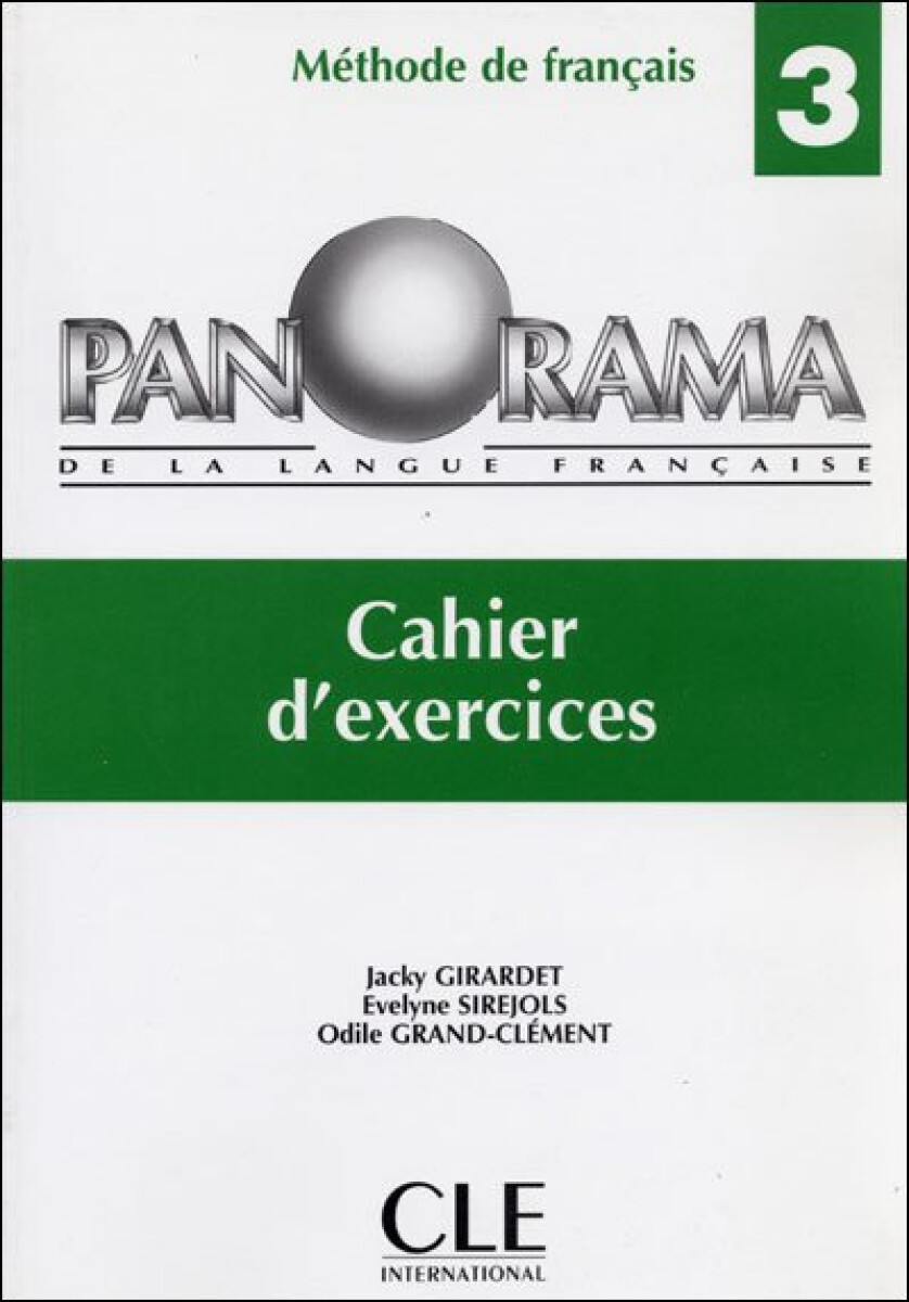 Kniha Panorama 3 cahier d´exercices