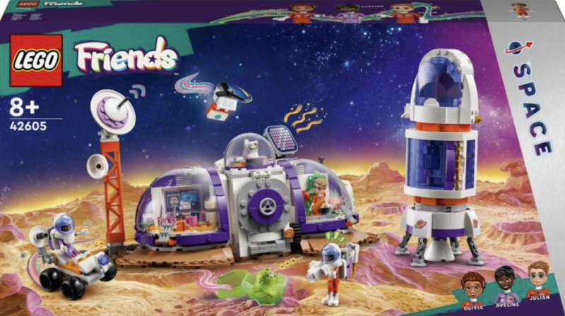 Základna na Marsu a raketa - Friends (42605)