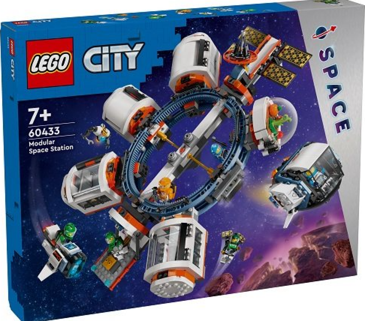 Modulární vesmírná stanice - LEGO City (60433)