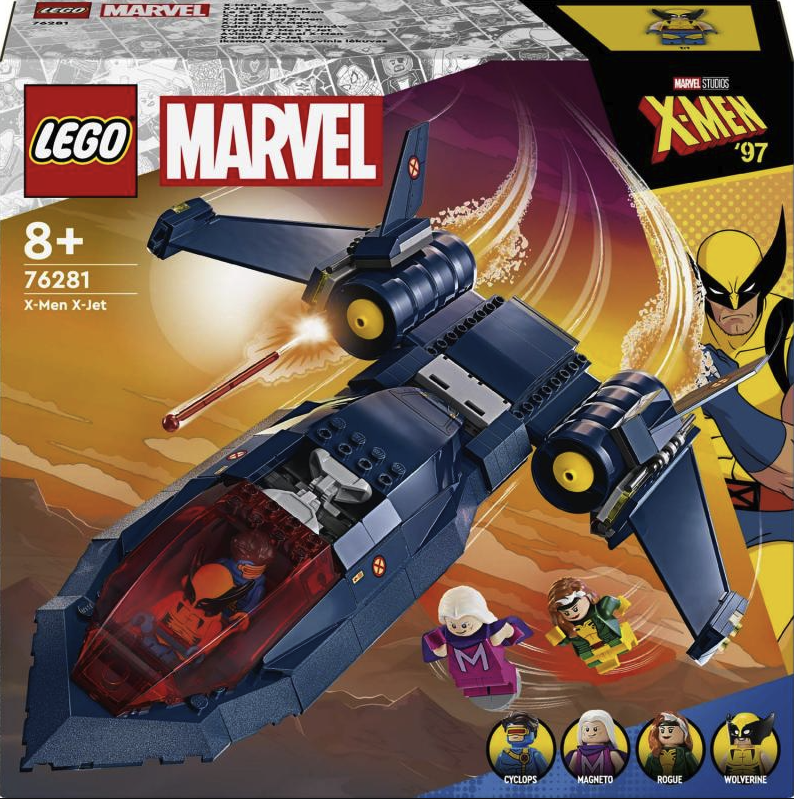 Tryskáč X-Men X-Jet – LEGO® Marvel (76281)