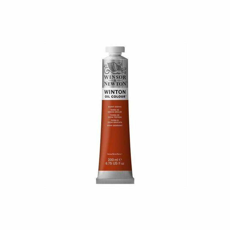 Olejová barva Winton 200ml – 074 burnt sienna