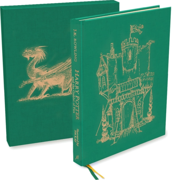 Kniha Harry Potter and the Goblet of Fire. Deluxe Illustrated Slipcase Edition