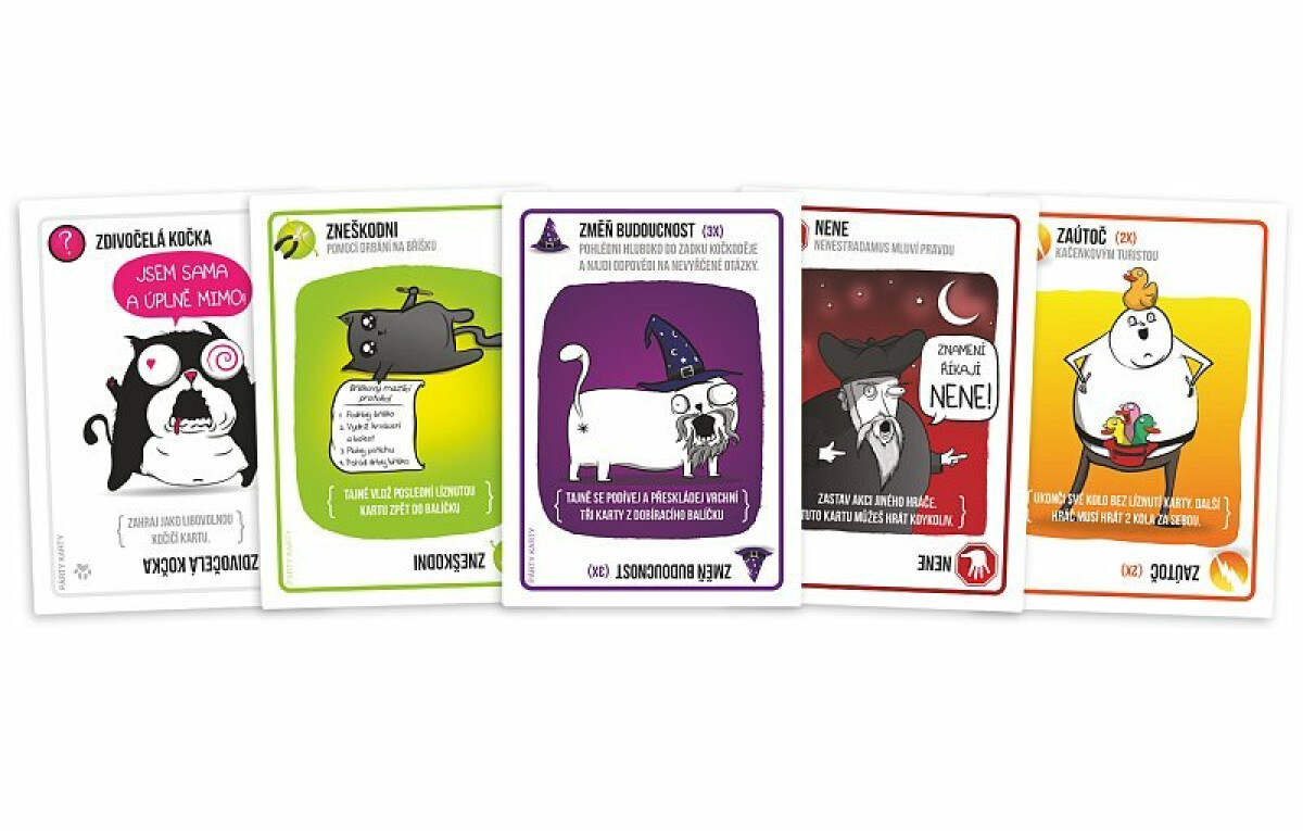 Výbušná koťátka: Párty karty - Matthew Inman, Small Shane, Lee Elan - Obrázek 3