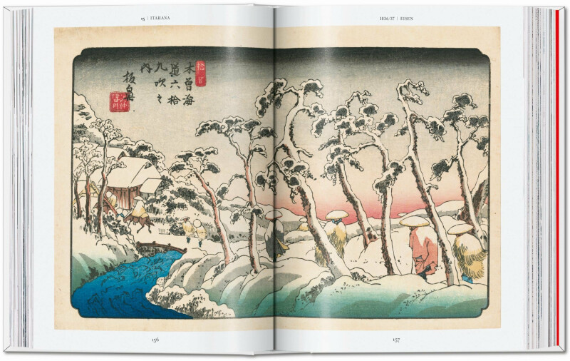 Hiroshige & Eisen. The Sixty-Nine Stations along the Kisokaido. 40th Ed. - Rhiannon Paget (obrázek 6)