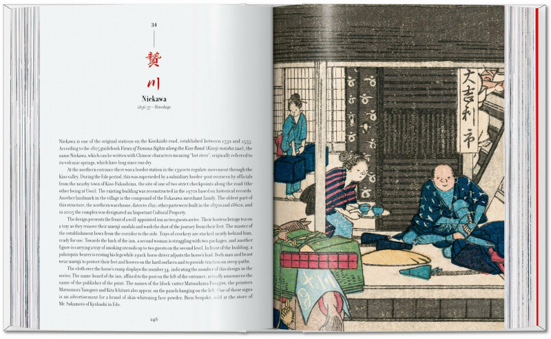 Hiroshige & Eisen. The Sixty-Nine Stations along the Kisokaido. 40th Ed. - Rhiannon Paget (obrázek 7)