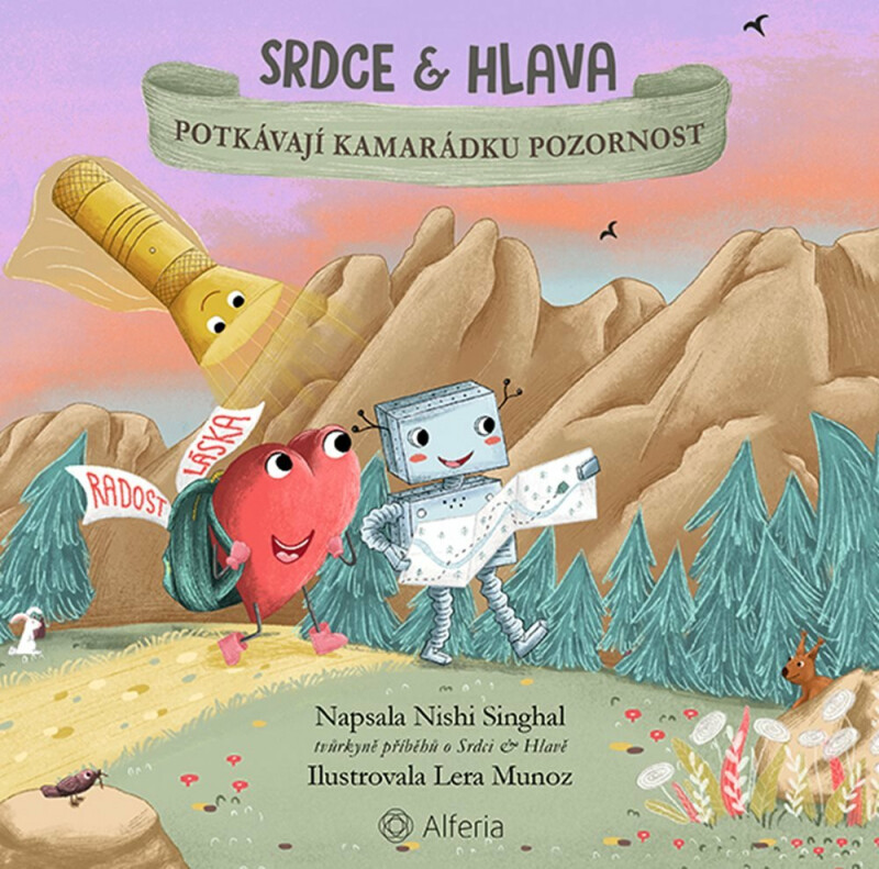 Srdce a Hlava potkávají kamarádku Pozornost koupíte na Knihydobrovsky.cz