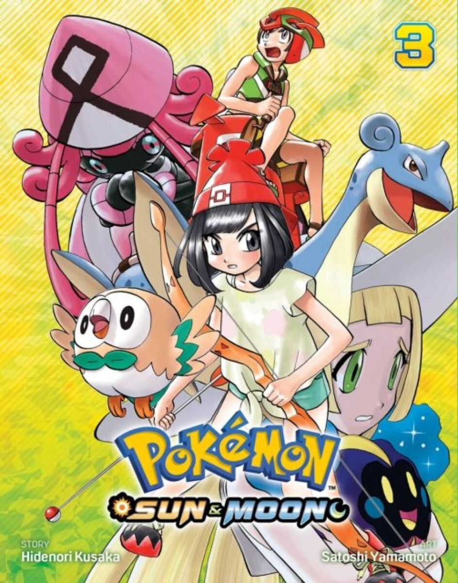 Kniha Pokemon: Sun a Moon, Vol. 3
