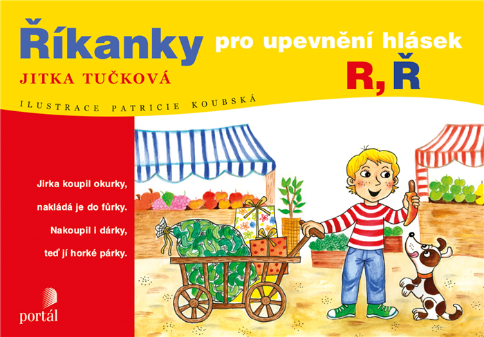 Kniha Říkanky pro upevnění hlásky R, Ř
