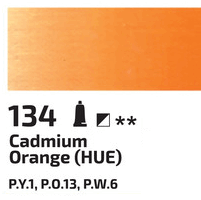 Olejová barva Rosa 100ml – 134 cadmium orange