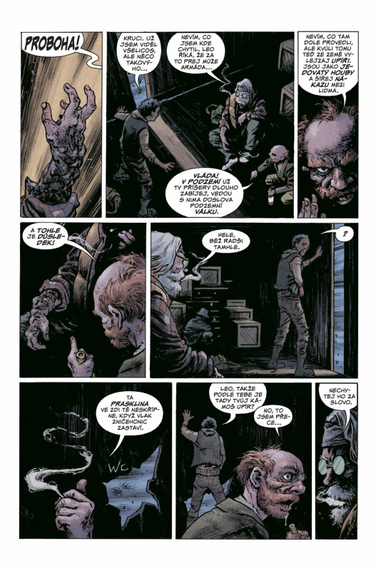Abe Sapien 3: Temní a děsiví a Nová lidská rasa - Mike Mignola, John Arcudi, Max Fiumara, Sebastián Fiumara (obrázek 4)