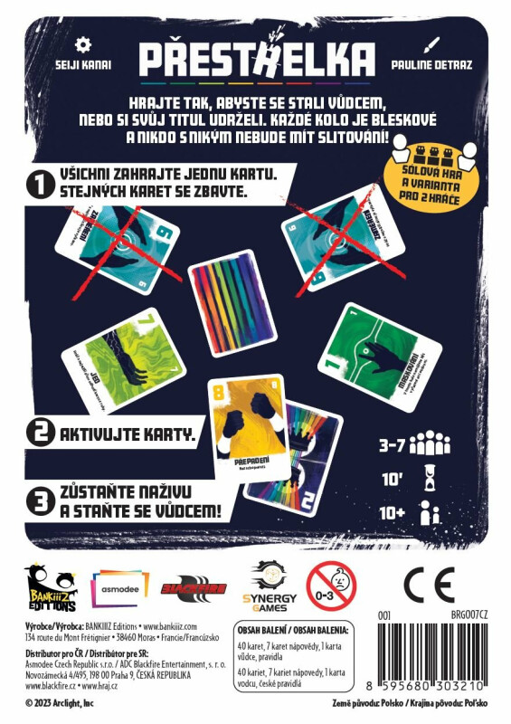 Přestřelka - karetní hra - Kanai Seiji, Dietraz Pauline - Obrázek 4