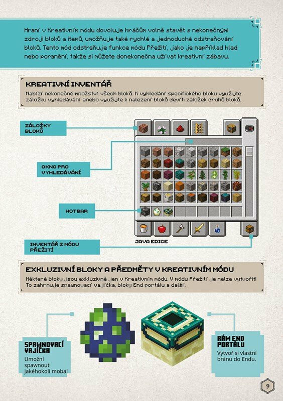 Minecraft Kreativní příručka (obrázek 3)