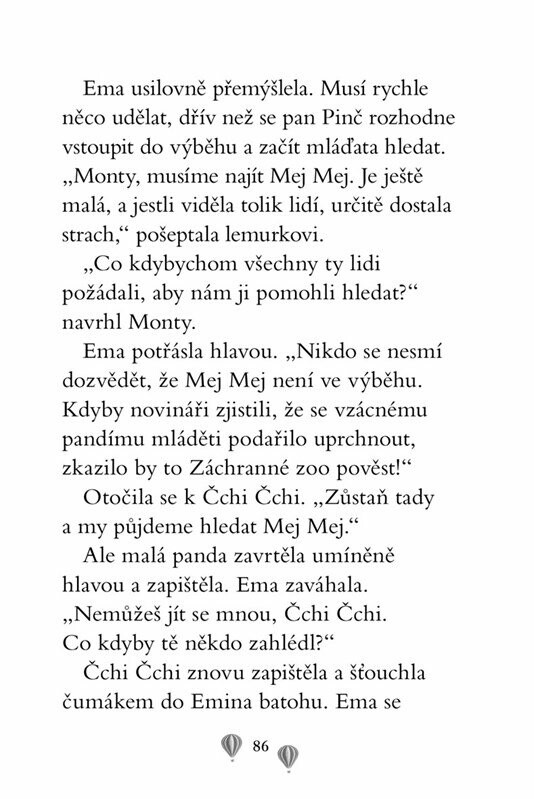 Ema a její kouzelná zoo - Rozpustilá panda - Amelia Cobb (obrázek 5)