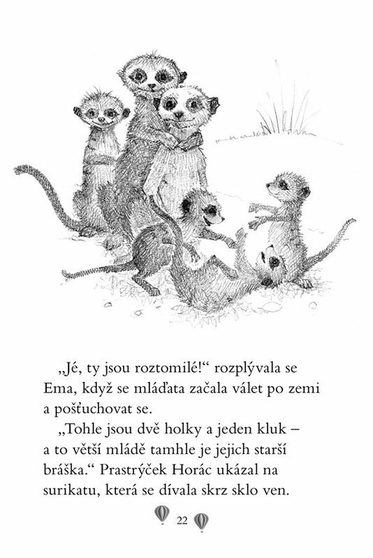 Ema a její kouzelná zoo - Neposedná surikata - Amelia Cobb - Obrázek 3