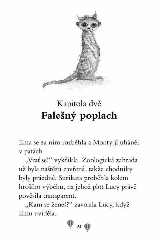 Ema a její kouzelná zoo - Neposedná surikata - Amelia Cobb - Obrázek 5