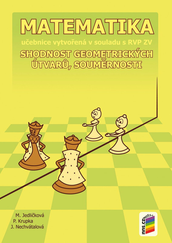 Kniha Matematika - Shodnost geometrických útvarů, souměrnosti (učebnice)