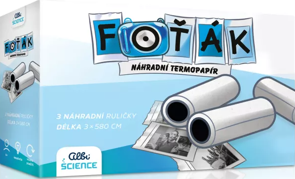 Náhradní náplně do Foťáku s termotiskem