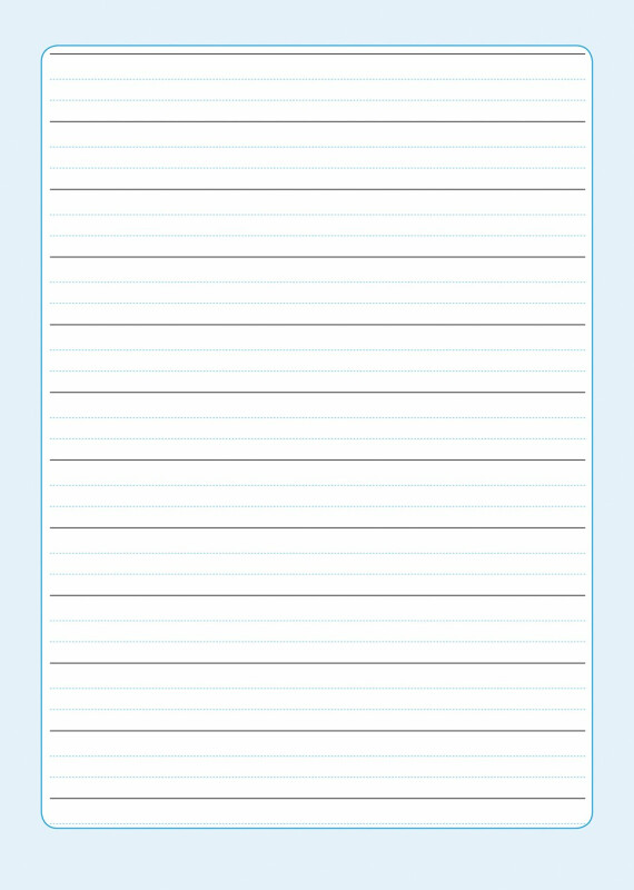 Písankový sešit s pomocnými linkami 512+ (S-12) - Obrázek 4