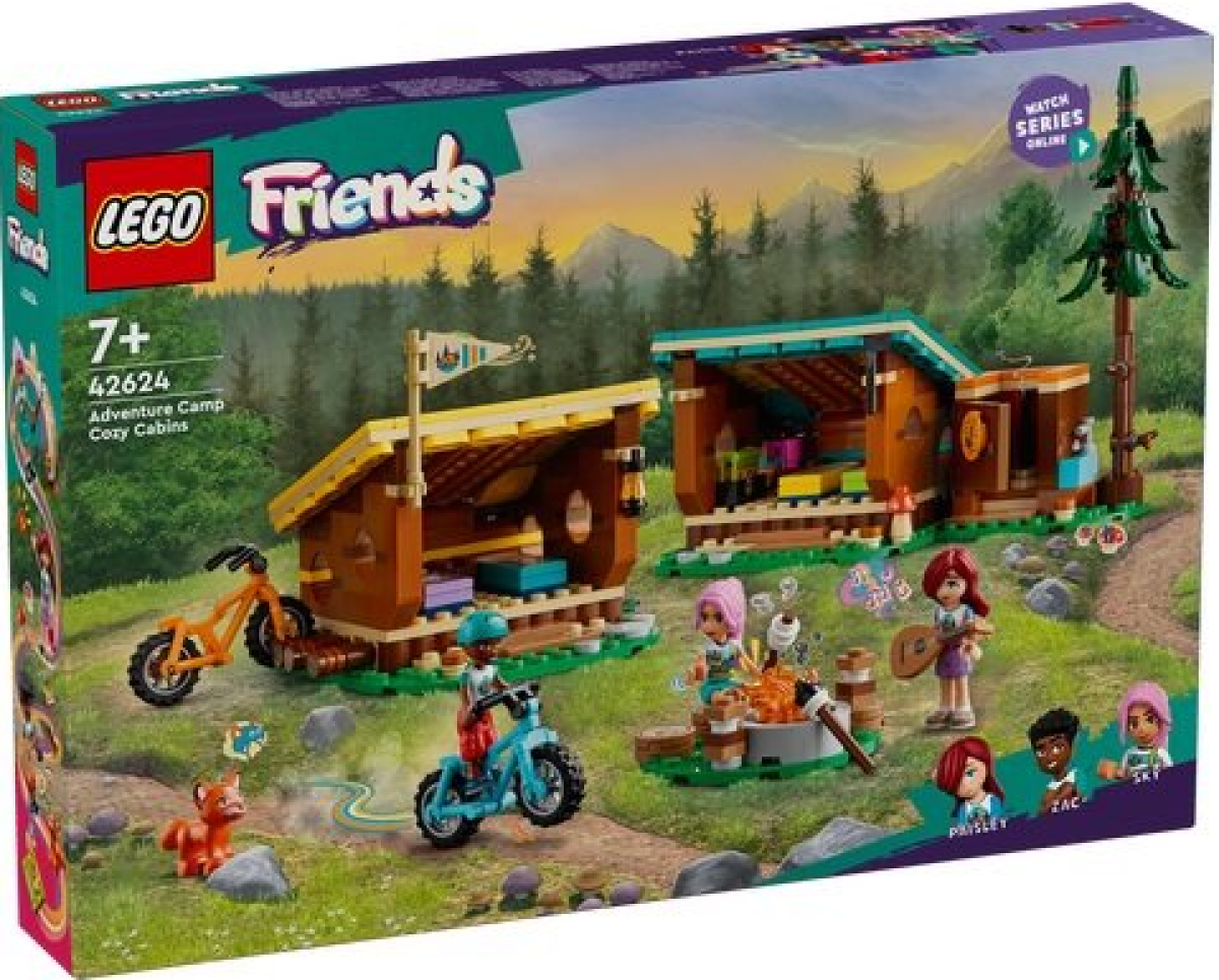 LEGO® Friends 42624 Útulné chatky na dobrodružném táboře