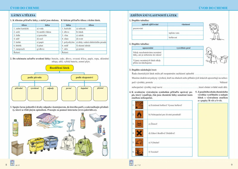 Chemie 8 – Úvod do obecné a anorganické chemie (barevný pracovní sešit) (8-82)
