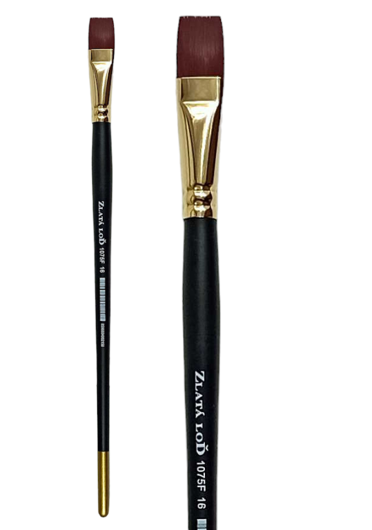 Plochý štětec Zlatá loď 1120F – velikost 14 - Obrázek 2