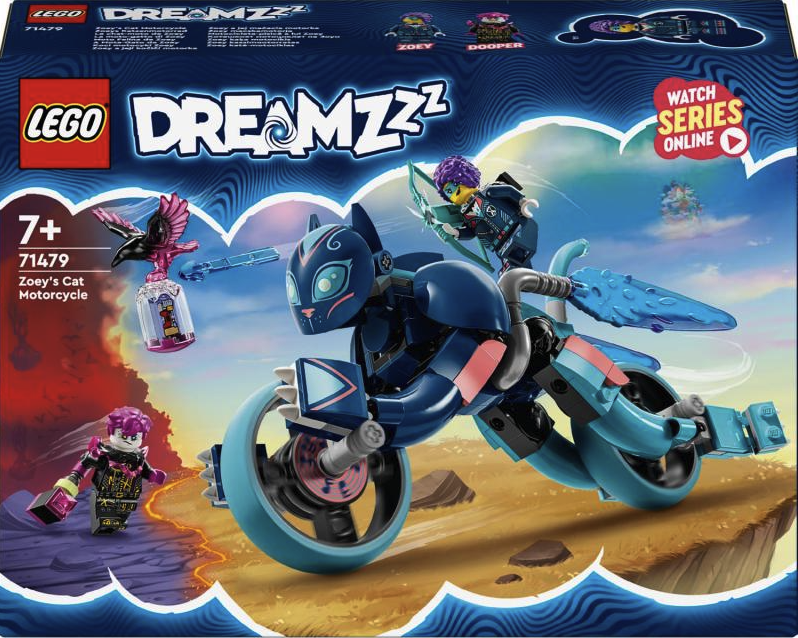 Zoey a její kočičí motorka – LEGO® DREAMZzz™ (71479)