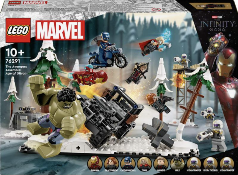 The Avengers Assemble: Age of Ultron – LEGO® Marvel (76291)