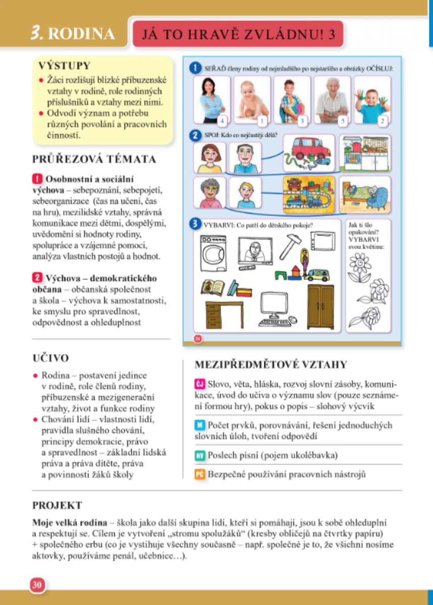 Hravá prvouka 1 - metodická příručka pro učitele - Obrázek 5