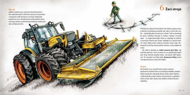 Traktory - Lucie Hášová Truhelková