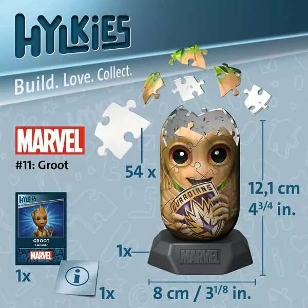 Hylkies Marvel: Groot 54 dílků (obrázek 4)