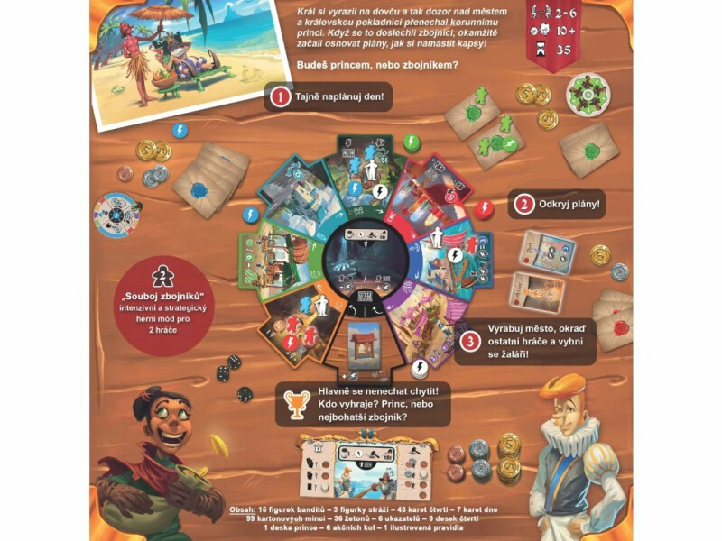 Zbojníci - desková hra - Boué Florian - Obrázek 5