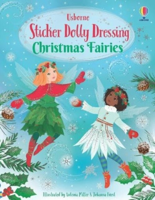 Kniha Sticker Dolly Dressing Christmas Fairies