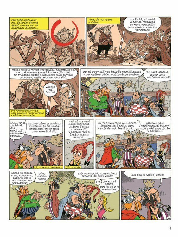 Asterix 38 - Vercingetorixova dcera - René Goscinny, Jean-Yves Ferri, Albert Uderzo (obrázek 4)