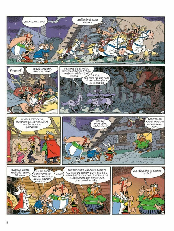 Asterix 38 - Vercingetorixova dcera - René Goscinny, Jean-Yves Ferri, Albert Uderzo (obrázek 5)