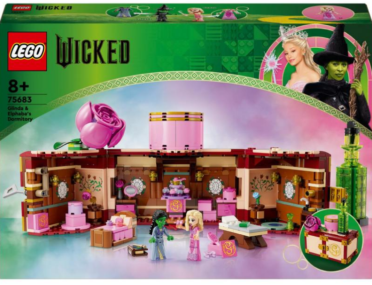 Studentská kolej Glindy a Elphaby – LEGO Movie (75683)