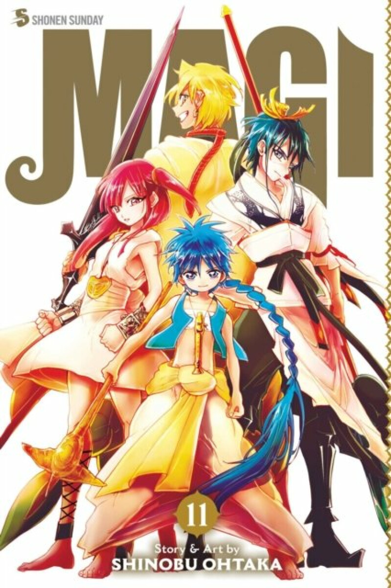 Kniha Magi: The Labyrinth of Magic, Vol. 11