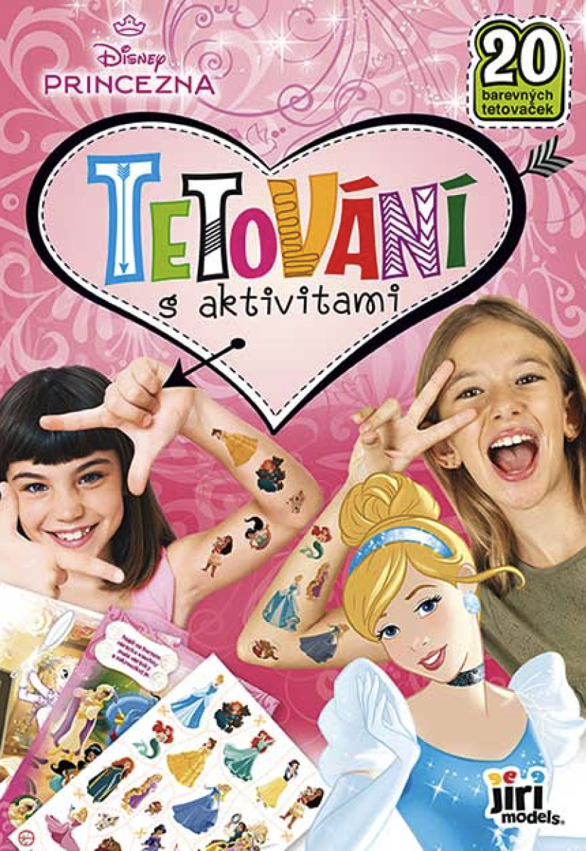Tetování s aktivitami Princezny