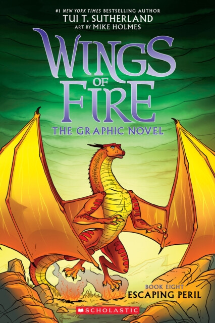 Kniha Escaping Peril (Wings of Fire Graphic Novel # 8)