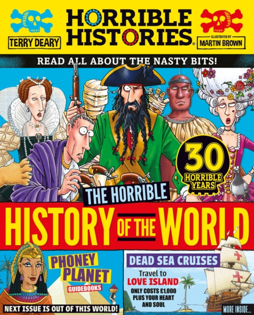 Kniha Horrible History of the World (newspaper edition)