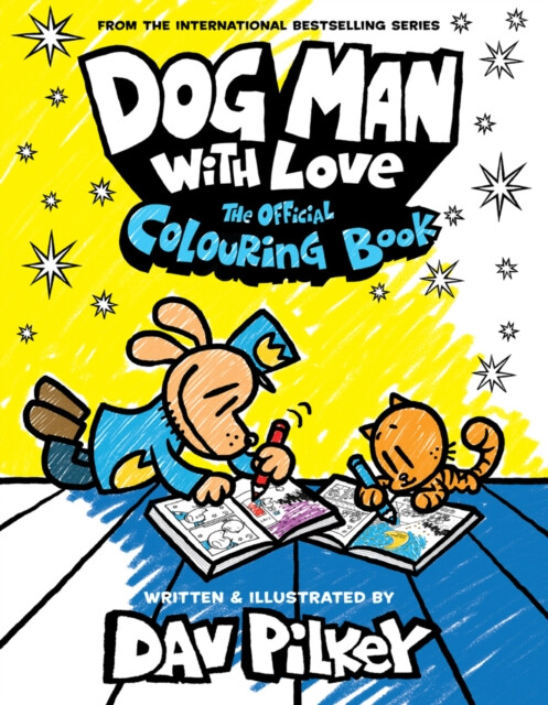 Kniha Dog Man With Love: The Official Colouring Book