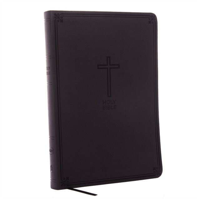 Kniha NKJV, Value Thinline Bible, Large Print, Charcoal Leathersoft, Red Letter, Comfort Print