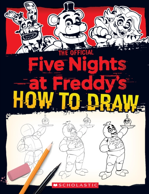 Kniha Five Nights at Freddy's How to Draw